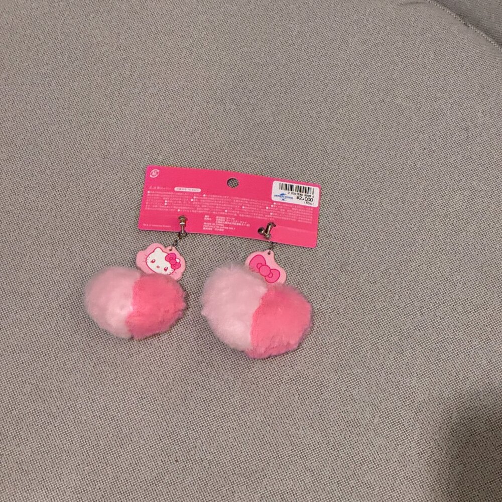 Universal Studios Japan Hello Kitty Earrings